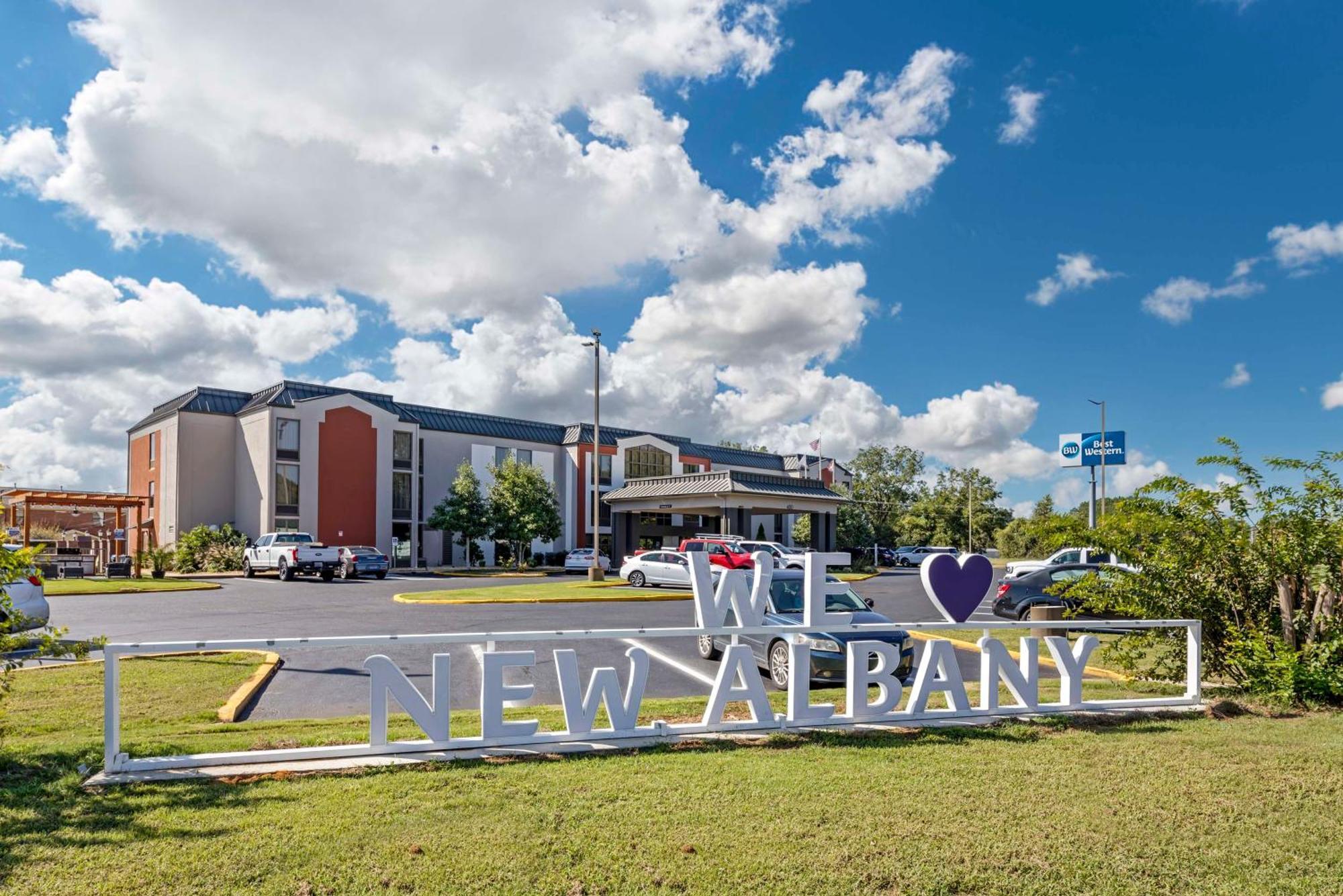 Best Western New Albany Buitenkant foto